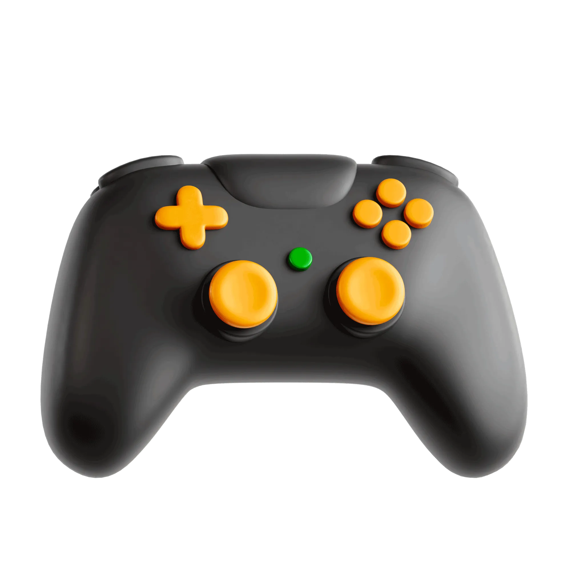 Game controller illustration representing cybersecurity games