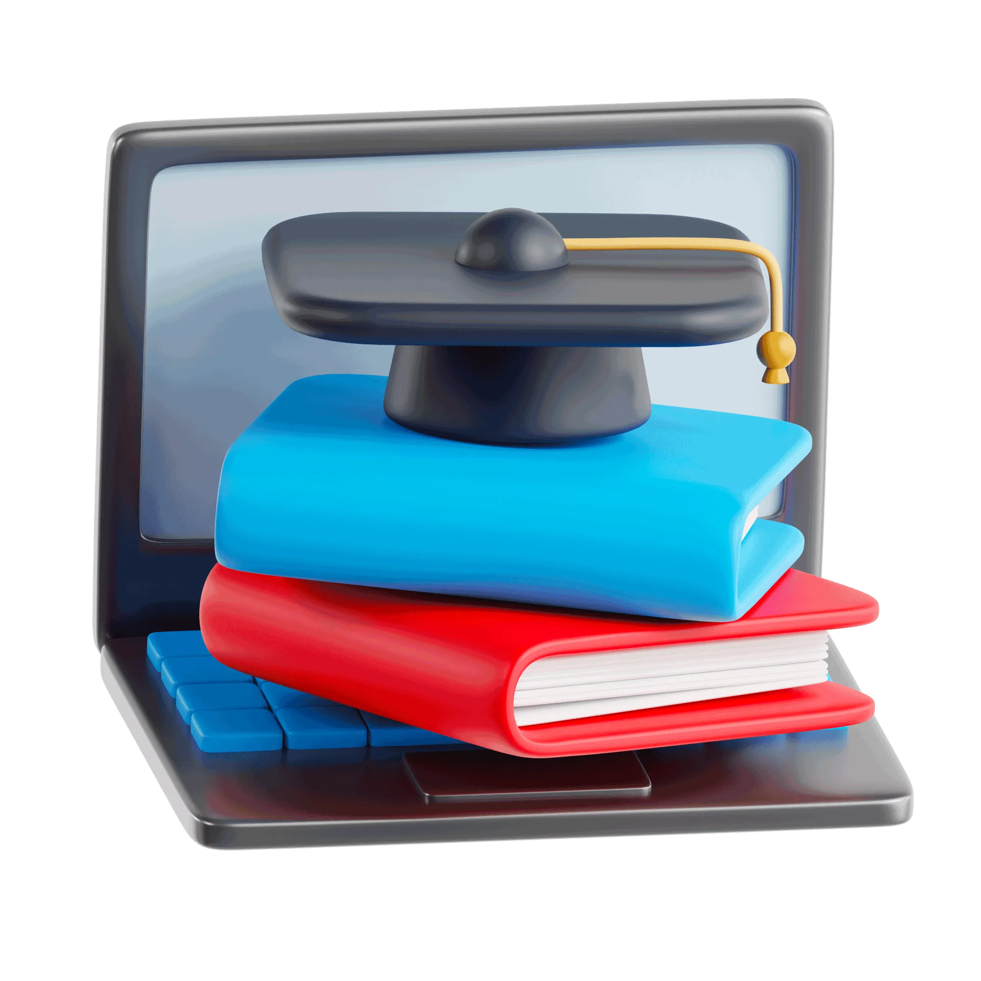 Open learning module book illustration